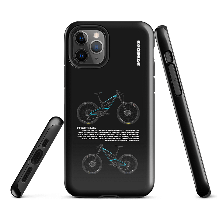 Black YT Capra 27 AL iPhone Case product image (3)