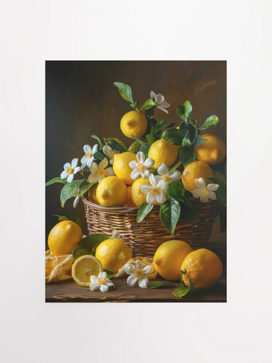 Lemons in a Basket Poster product image (3)