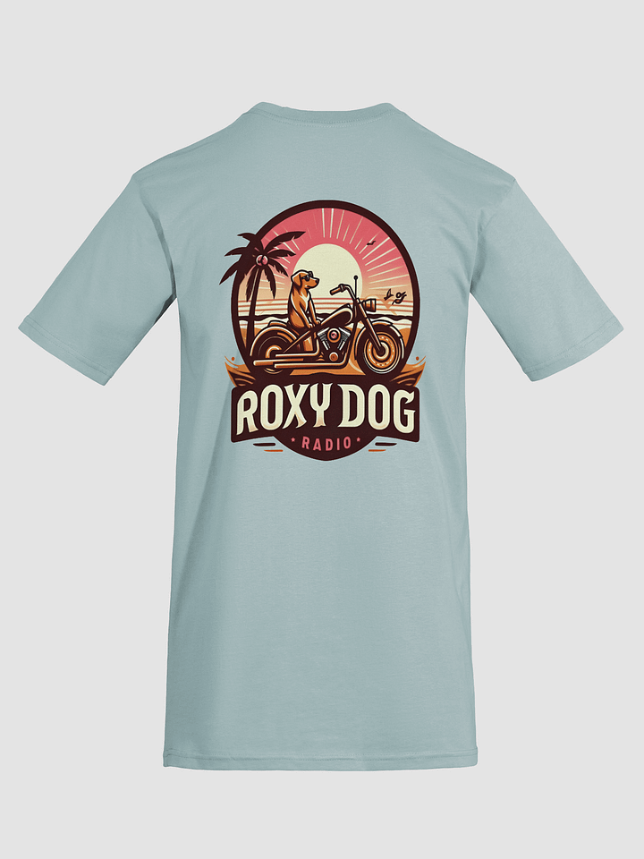 Roxy Dog Biker Dog Custom T- Shirt product image (1)