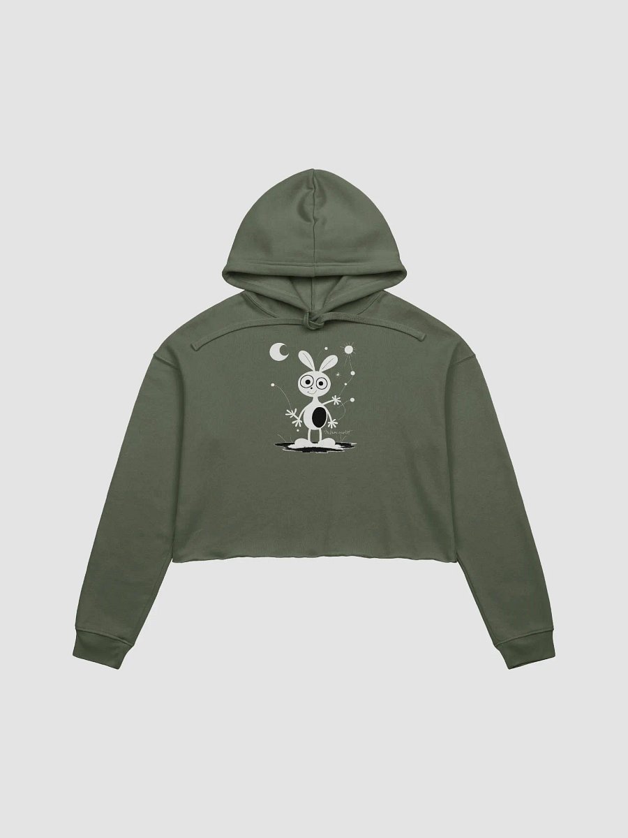 Bella+Canvas Fleece Crop Hoodie product image (4)