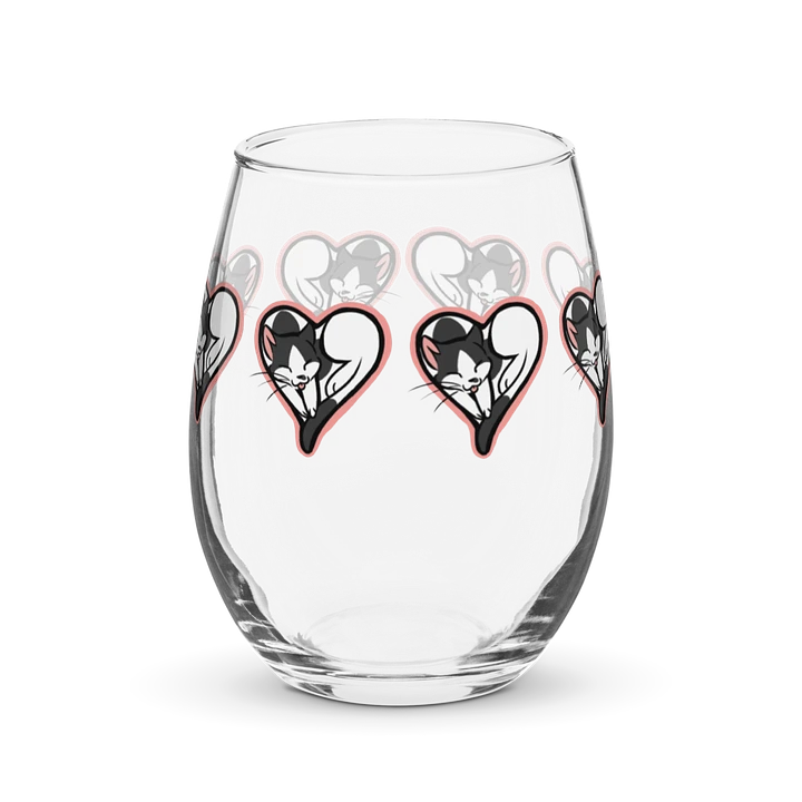 gupasmHeart Stemless Wine Glass product image (1)