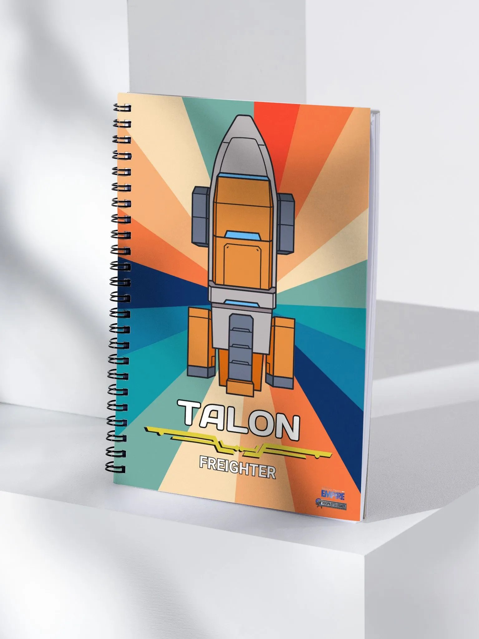 Talon Freighter Starship | Spiral Notebook product image (4)