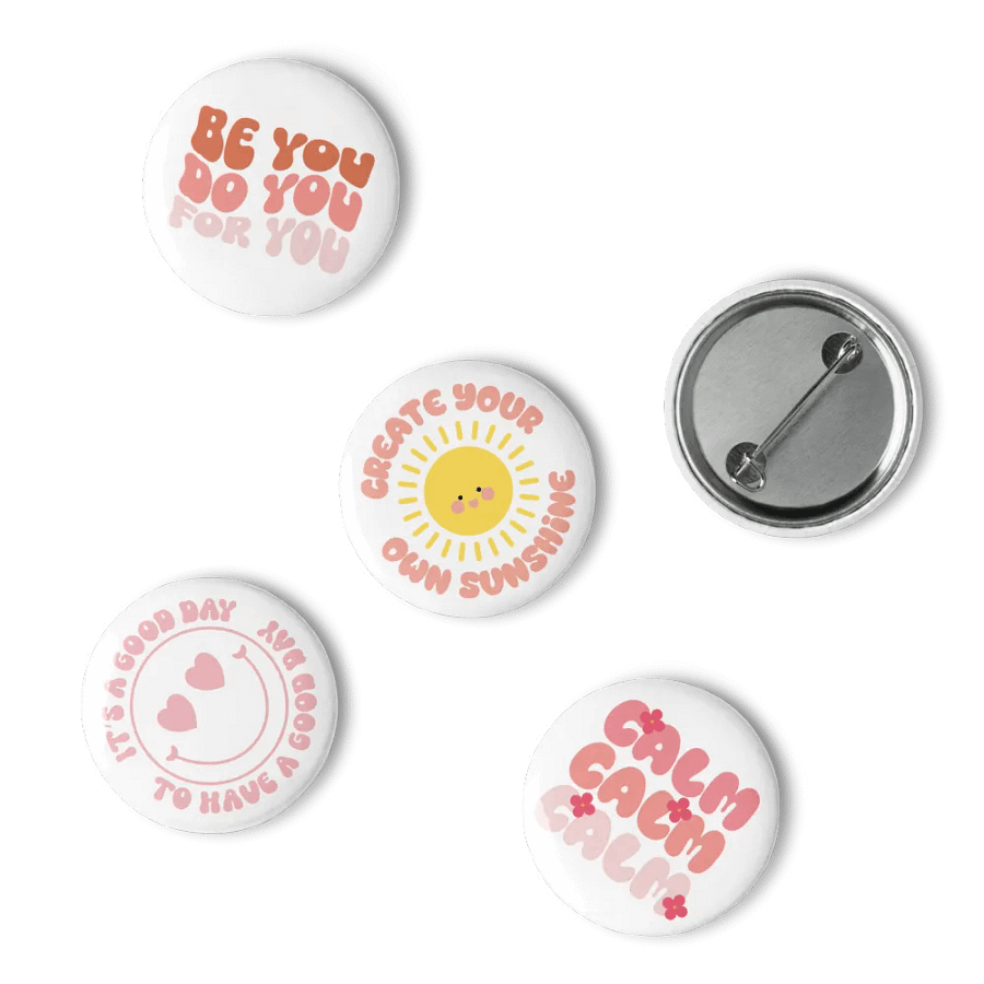 Motivational Mantra Pin Set product image (15)