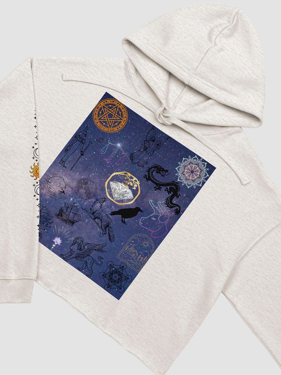 Mystical Cosmos Crop Hoodie product image (13)