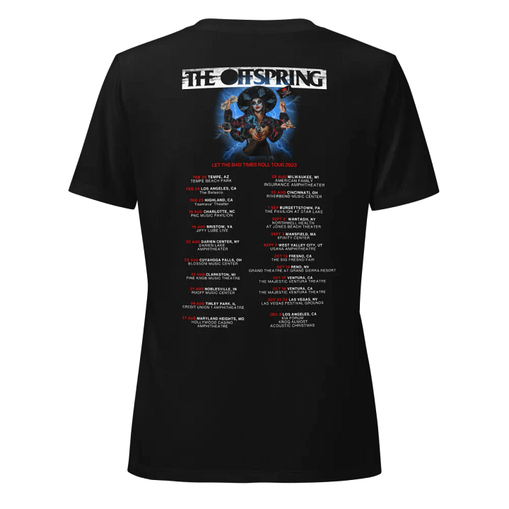 Offspring Let the Bad Times Roll V-Neck T-Shirt product image (2)