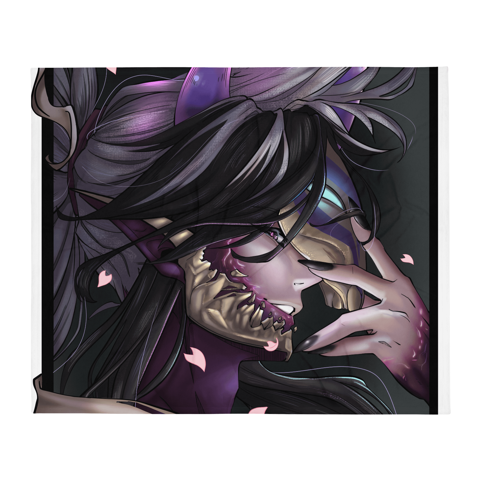 "Spirit Blossom Thresh" Throw Blanket product image (1)