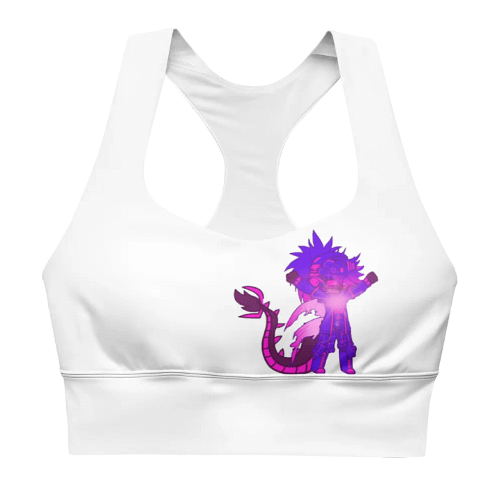 Evolved All-Over Print Recycled Longline Sports Bra product image (1)