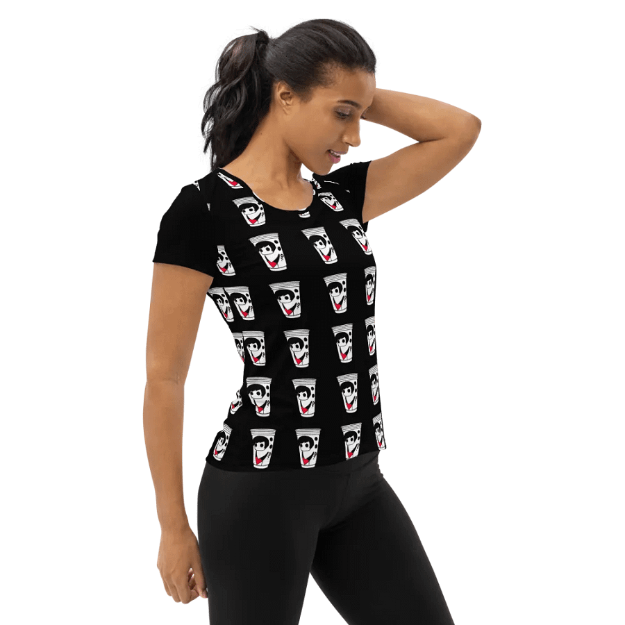 Happy Cup All-Over Women's Athletic Tee product image (4)