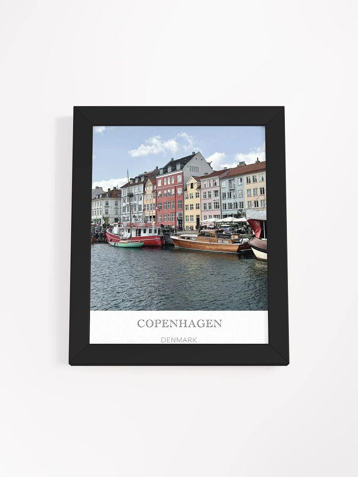 Copenhager - Framed High-Quality Matte Poster product image (1)