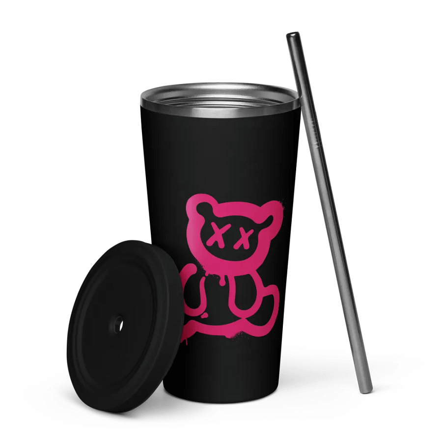 Pixiecup Pixiebear with Straw (Pink) product image (5)