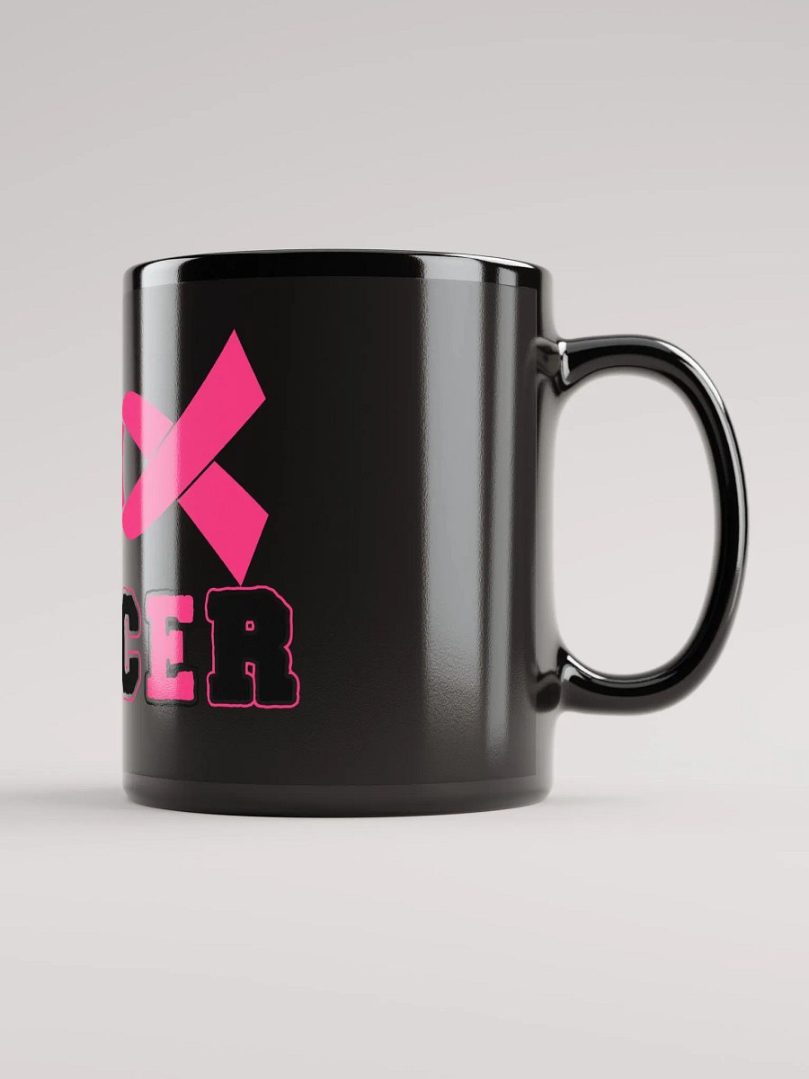 Billycptr F*ck Cancer Mug Black product image (1)