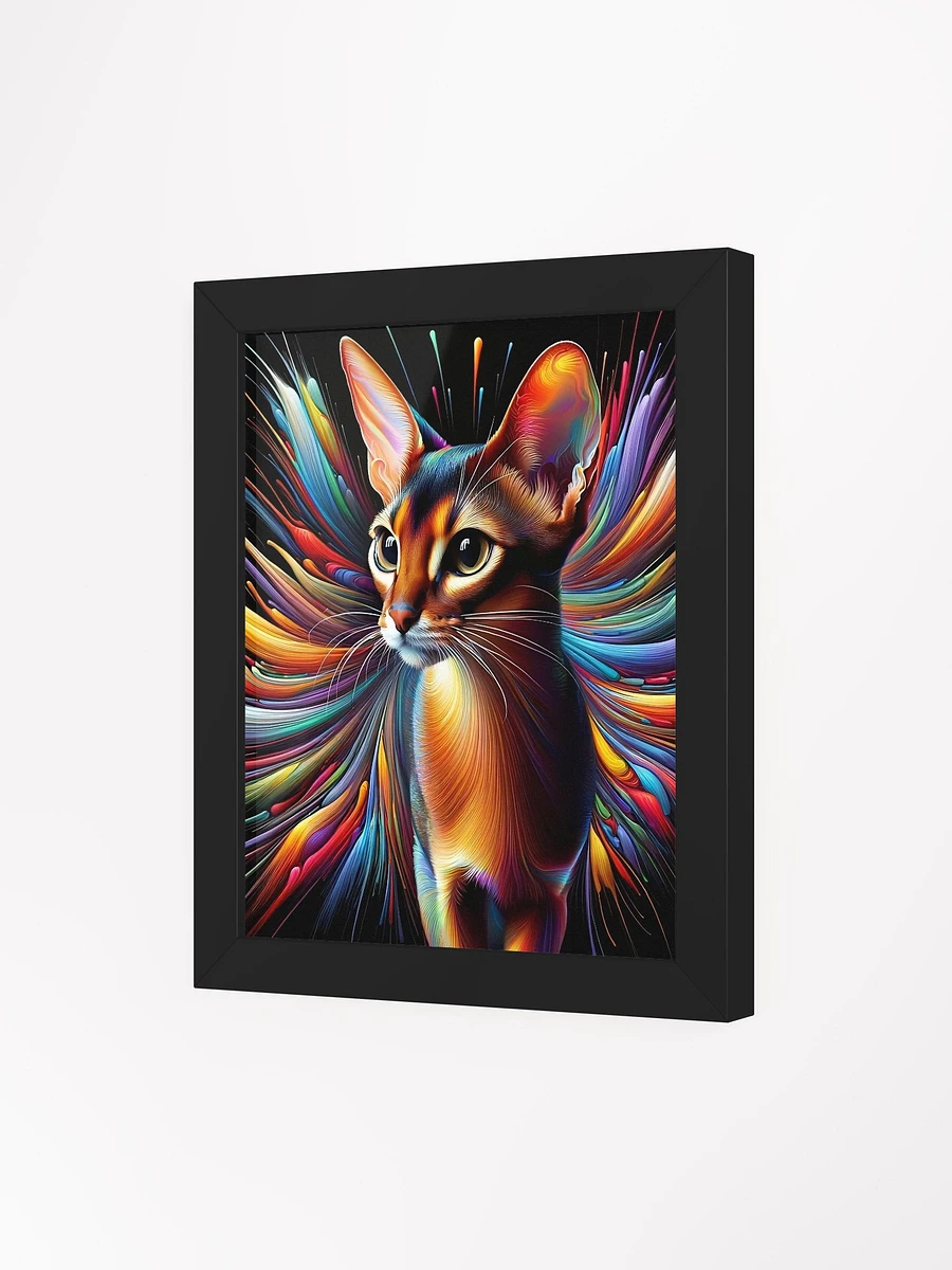 Framed High-Quality Matte Poster (in): Abyssinian 2 product image (3)