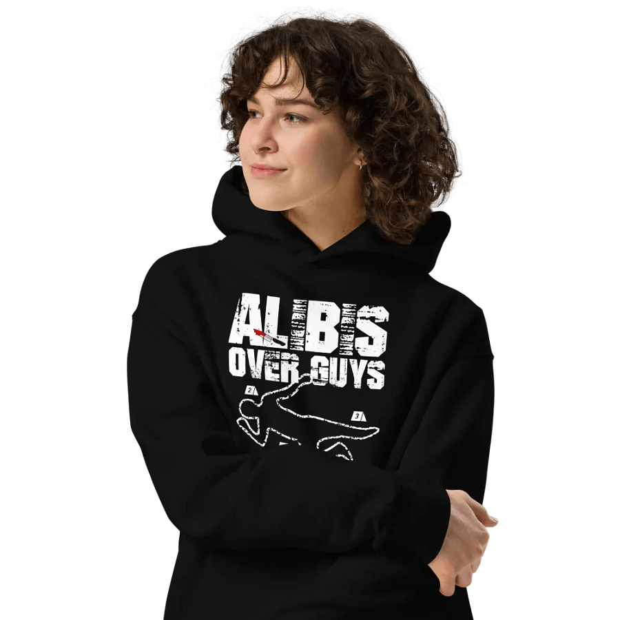 CrimeClothes Alibis Over Guys Premium Oversized Hoodie product image (6)