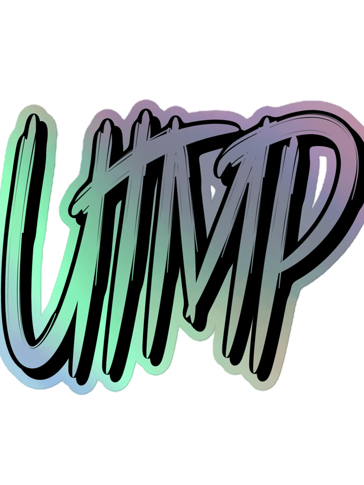 KISS CUT STICKER - UTMP Holographic product image (1)