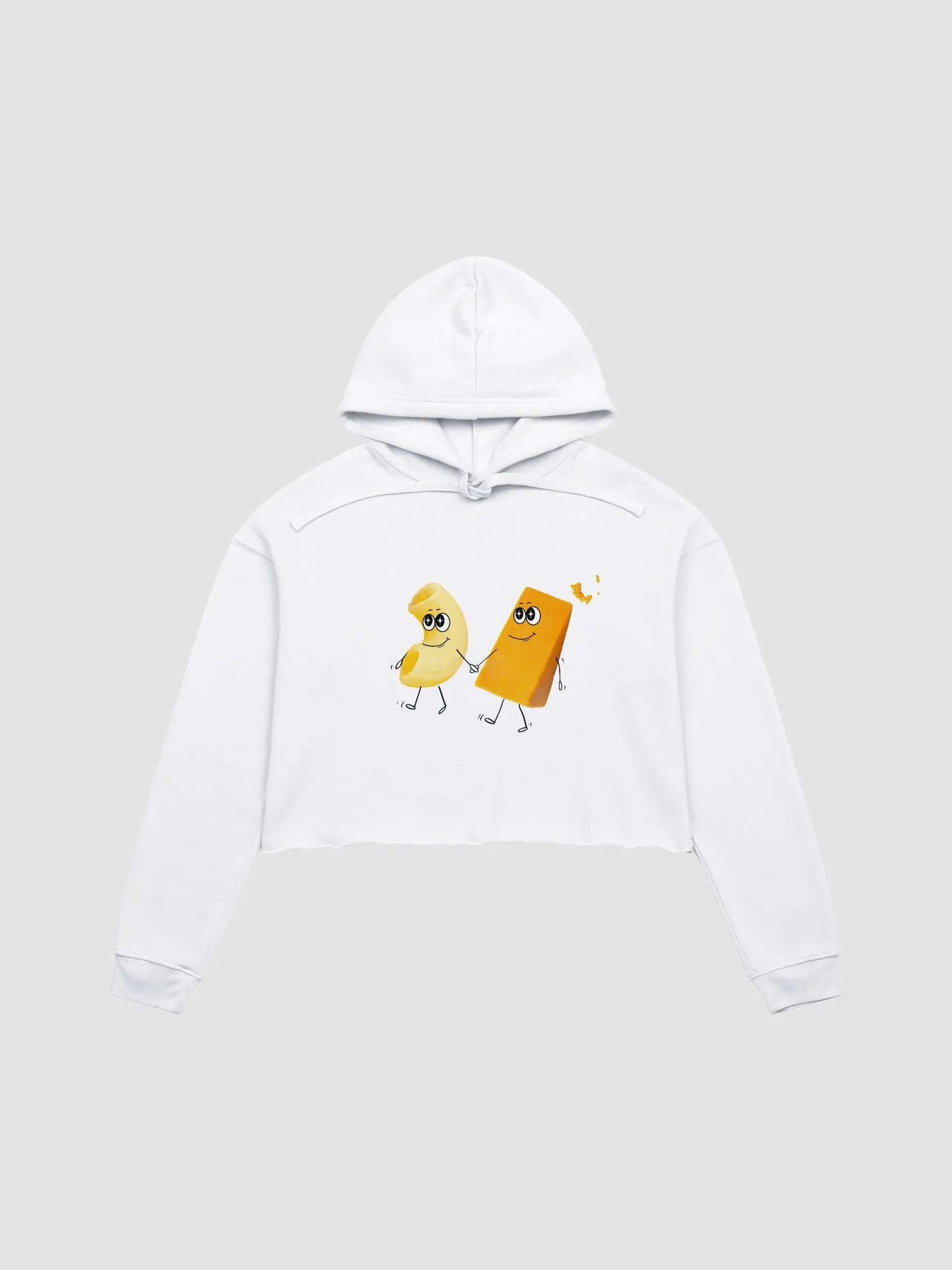 Cheesy Mac & Cheese Duo Cropped Hoodie product image (2)