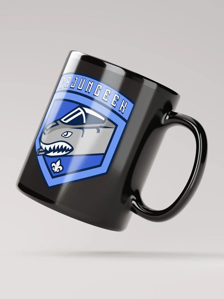 Cajungeek 2025 Logo Black Mug product image (2)