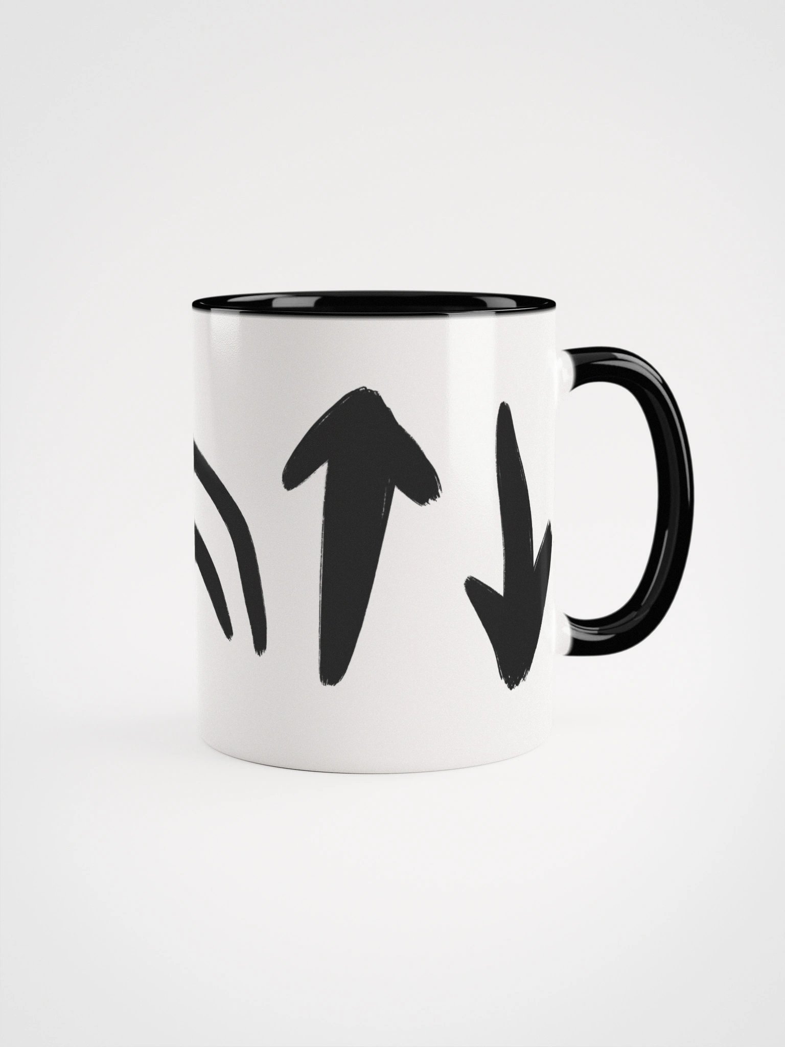 He Came. He Died. He Arose. He's Coming Back Christian Black & White Mug product image (1)