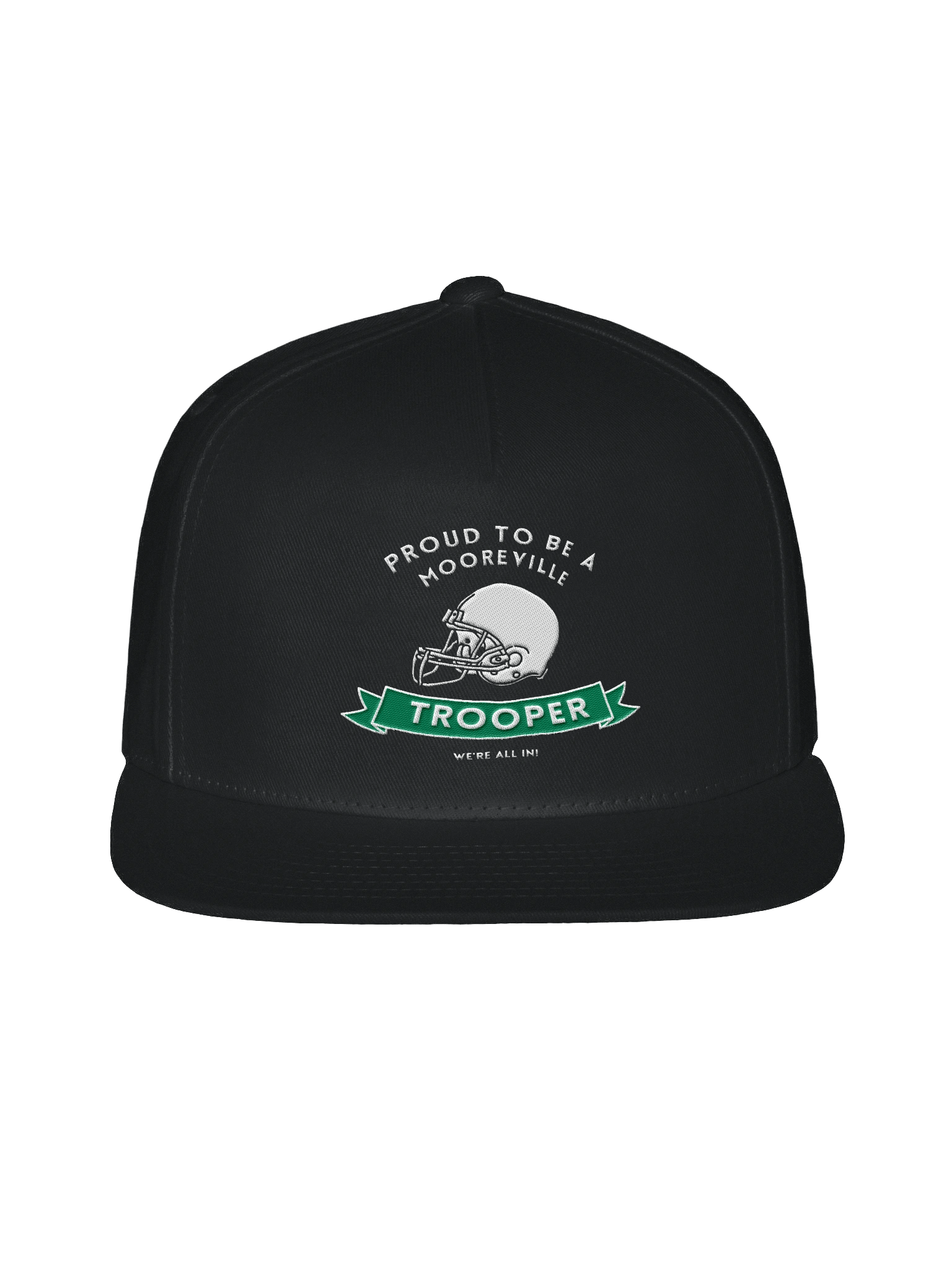 Trooper Emblem Flat Snapback Cap product image (1)
