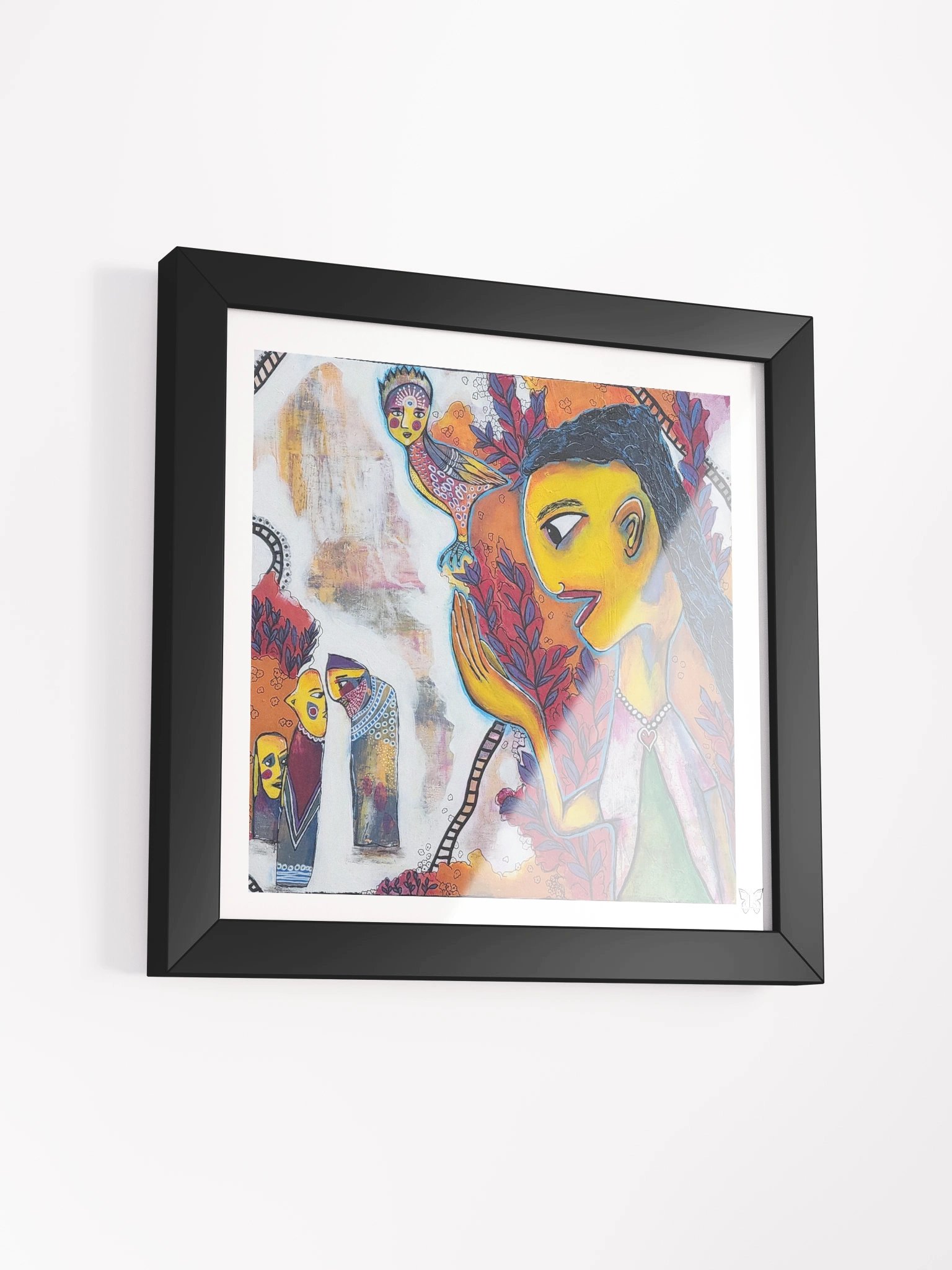 I Have Hope That Peace Will Fly Again Framed Art Print product image (7)