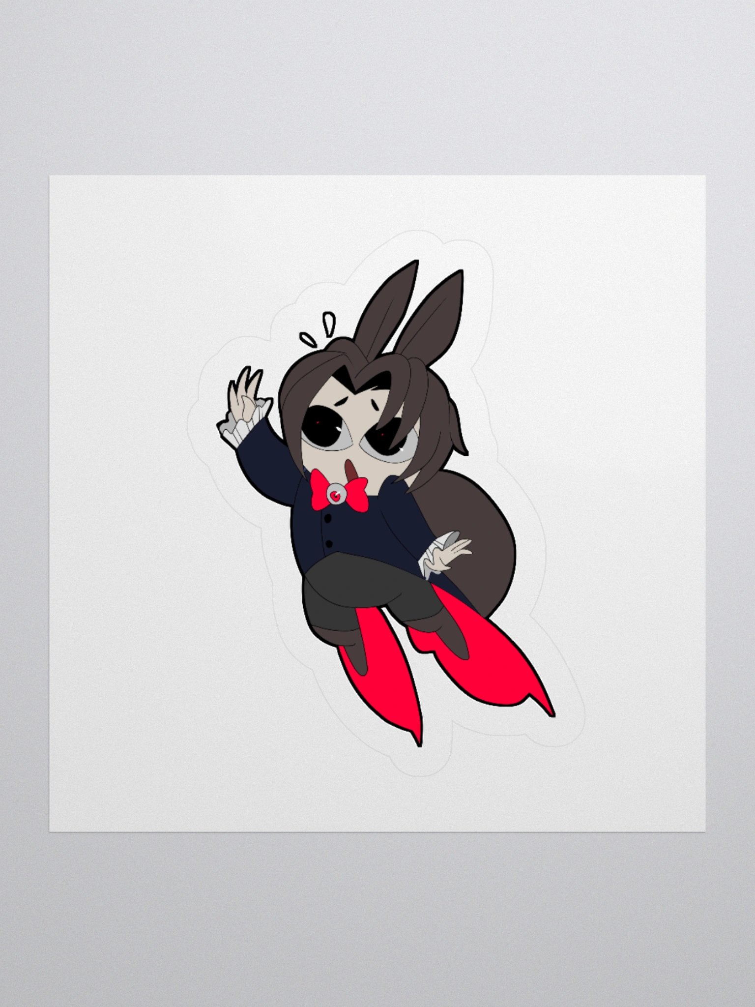 Lou falling - sticker product image (1)