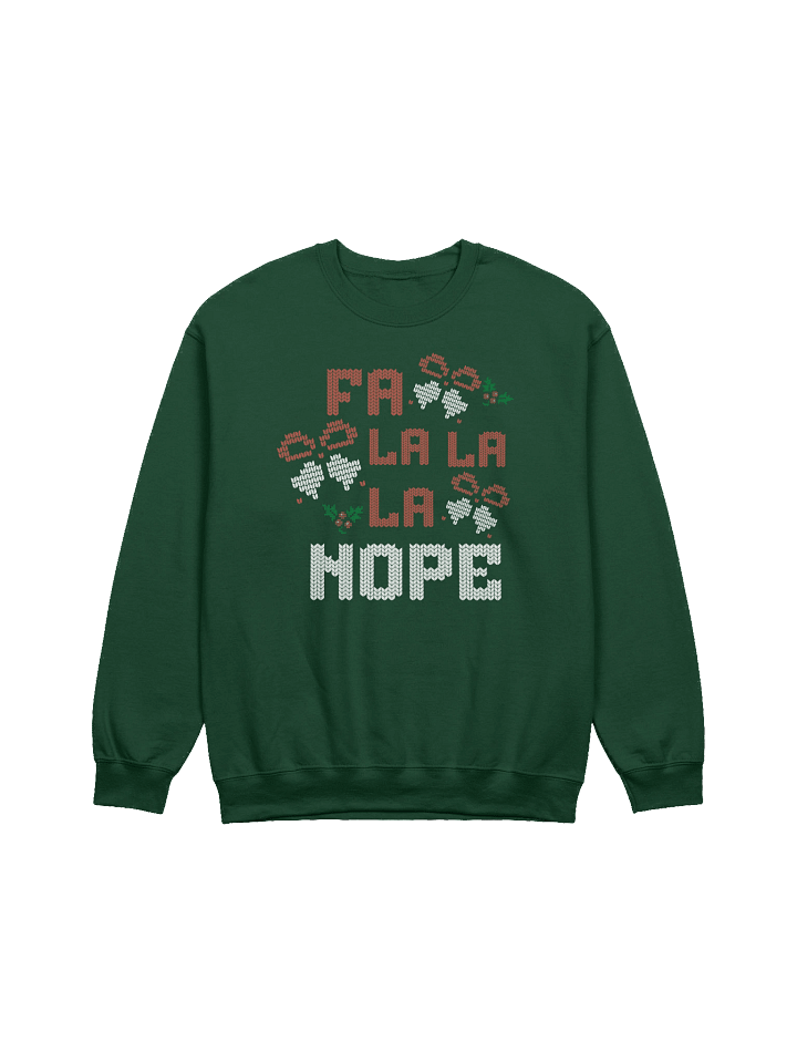Fa La La La Nope Holiday Crewneck product image (5)