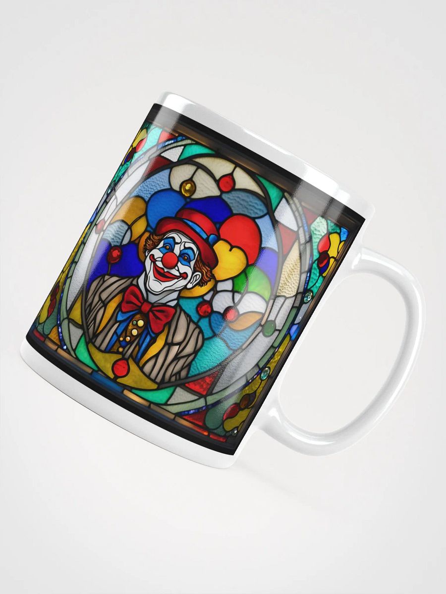 #002 Joyful Bumpy Jenkins Clown Stained Glass Mug product image (4)