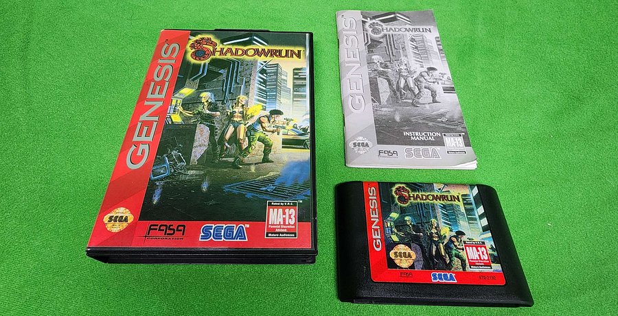 SEGA GENESIS - Shadowrun - CIB product image (1)
