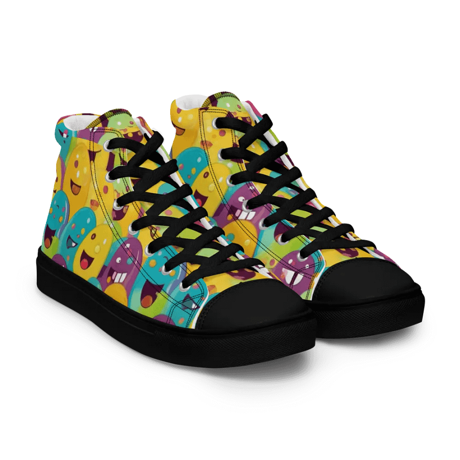 Whimsical Bean Character High Tops product image (8)