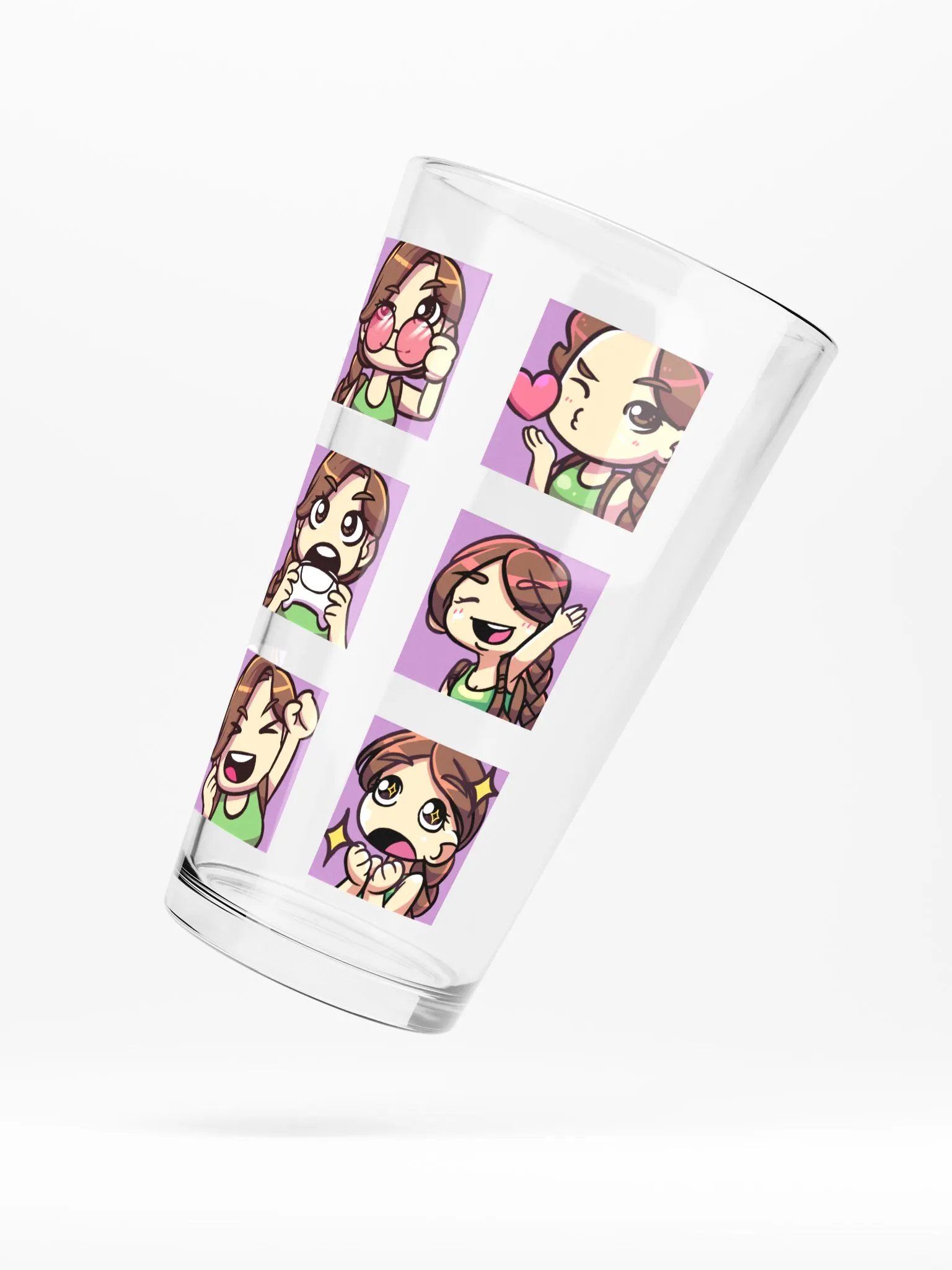 CroftCosplays Emote Drinking Glass product image (5)