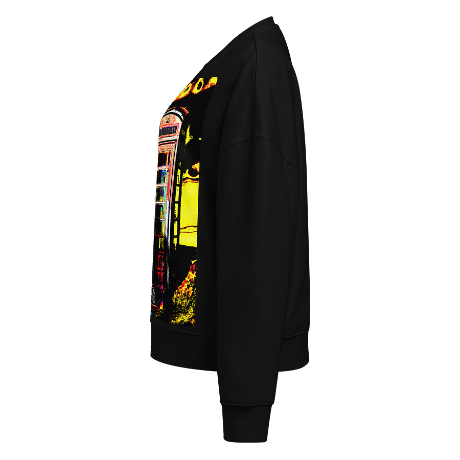 Psychedelic British Telephone Box Sweatshirt product image (3)