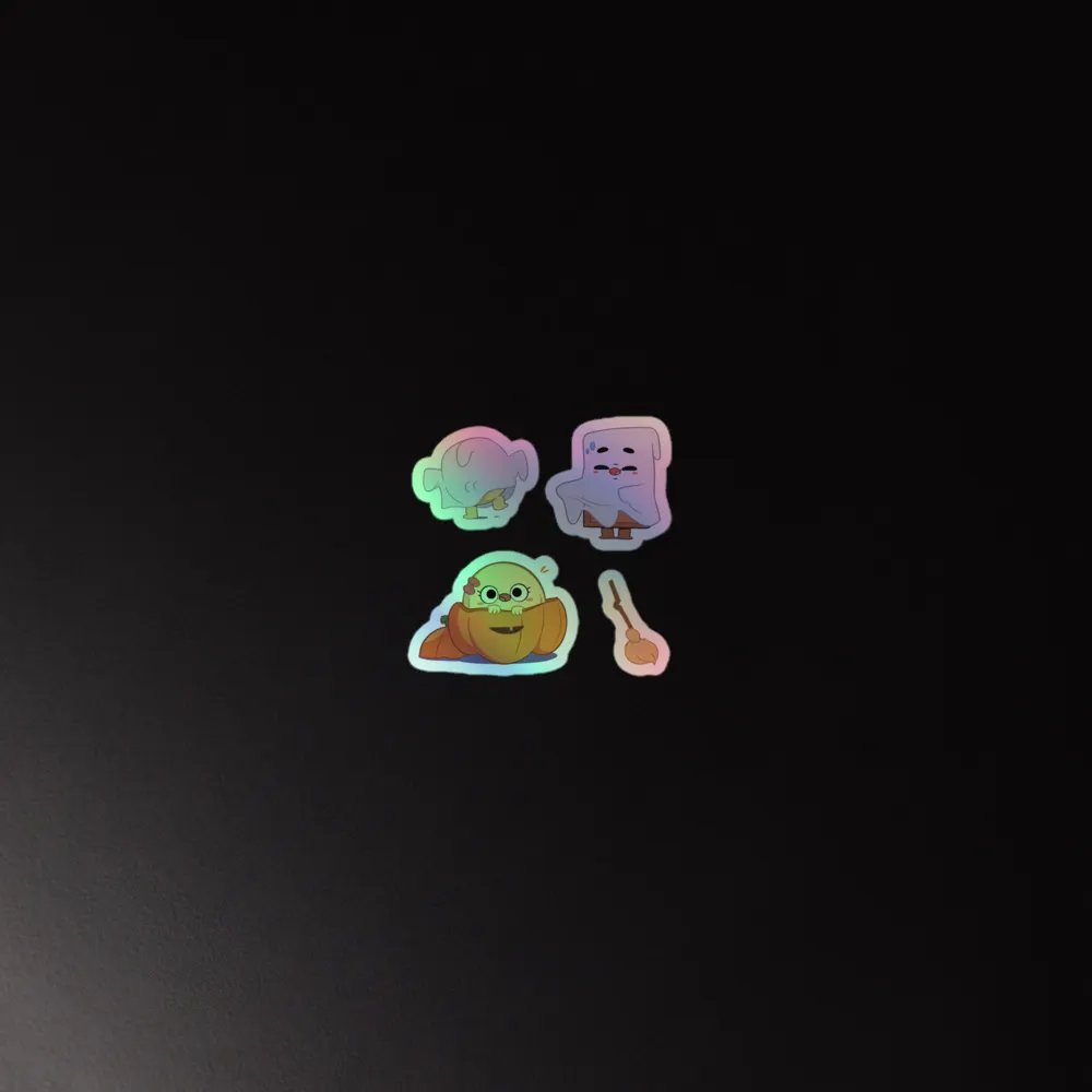 Halloween Holographic Stickers product image (3)