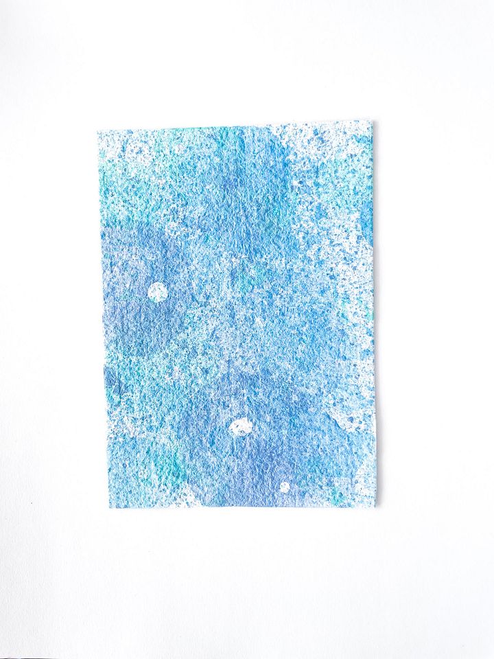 5x7 Original Teal Green and Blue product image (1)