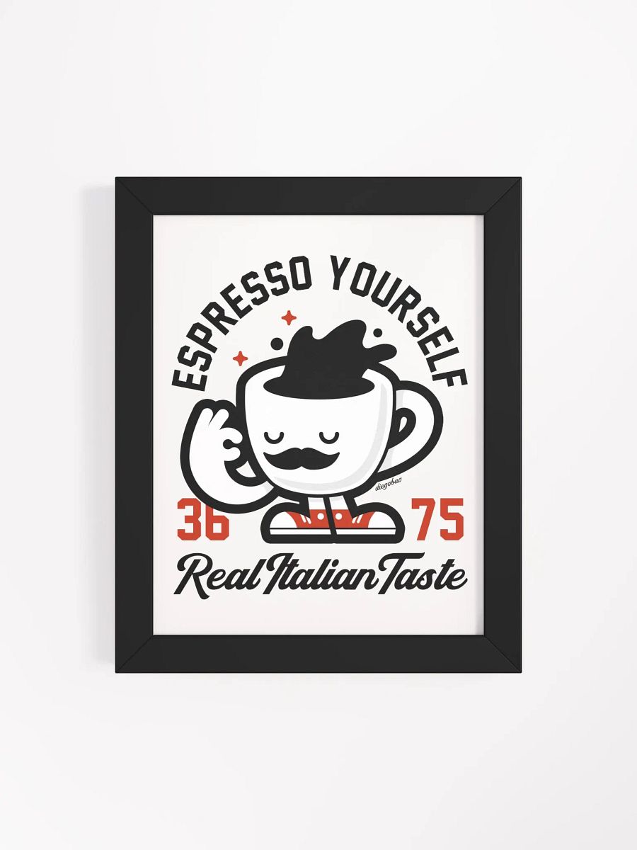 Mr Espresso Framed Poster product image (4)