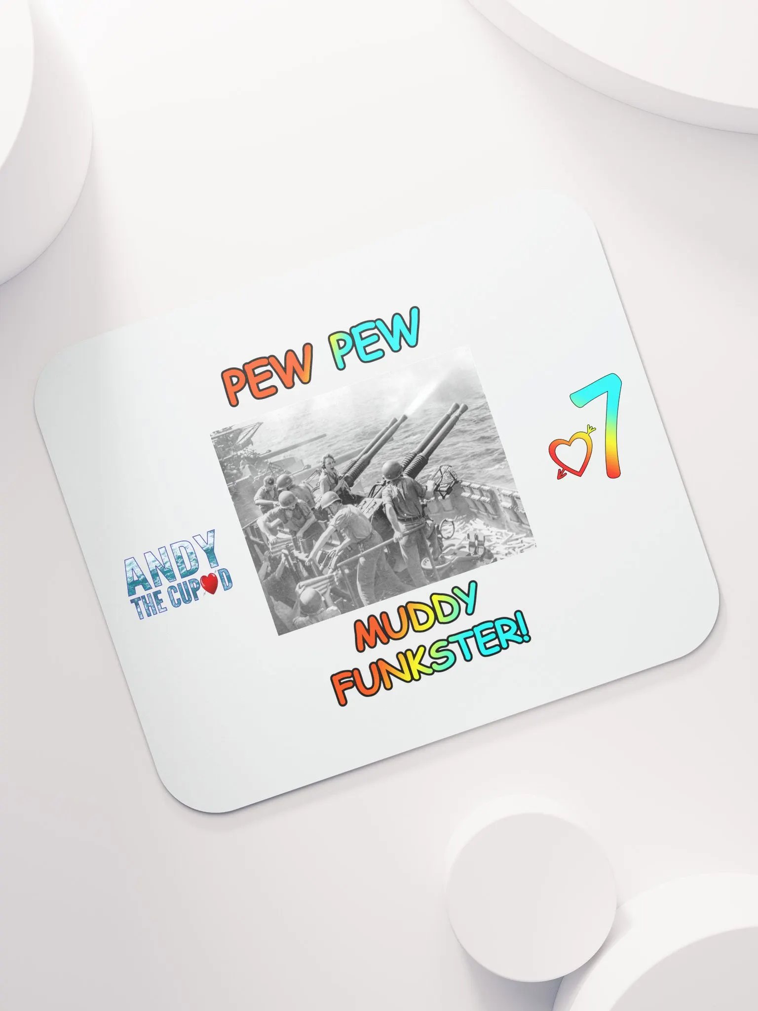 Pew Pew mouse mat product image (7)