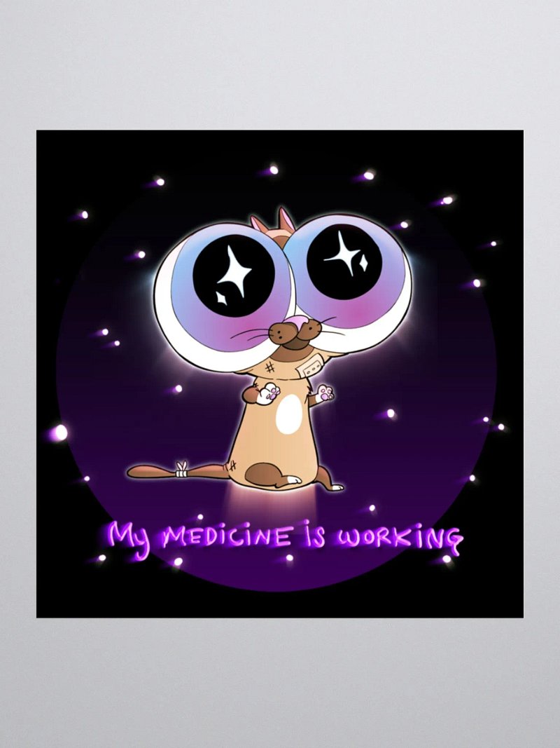 DinahxGabapentin Sticker