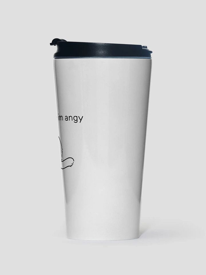 No Talk Manul Angy - Steel Travel Mug product image (1)