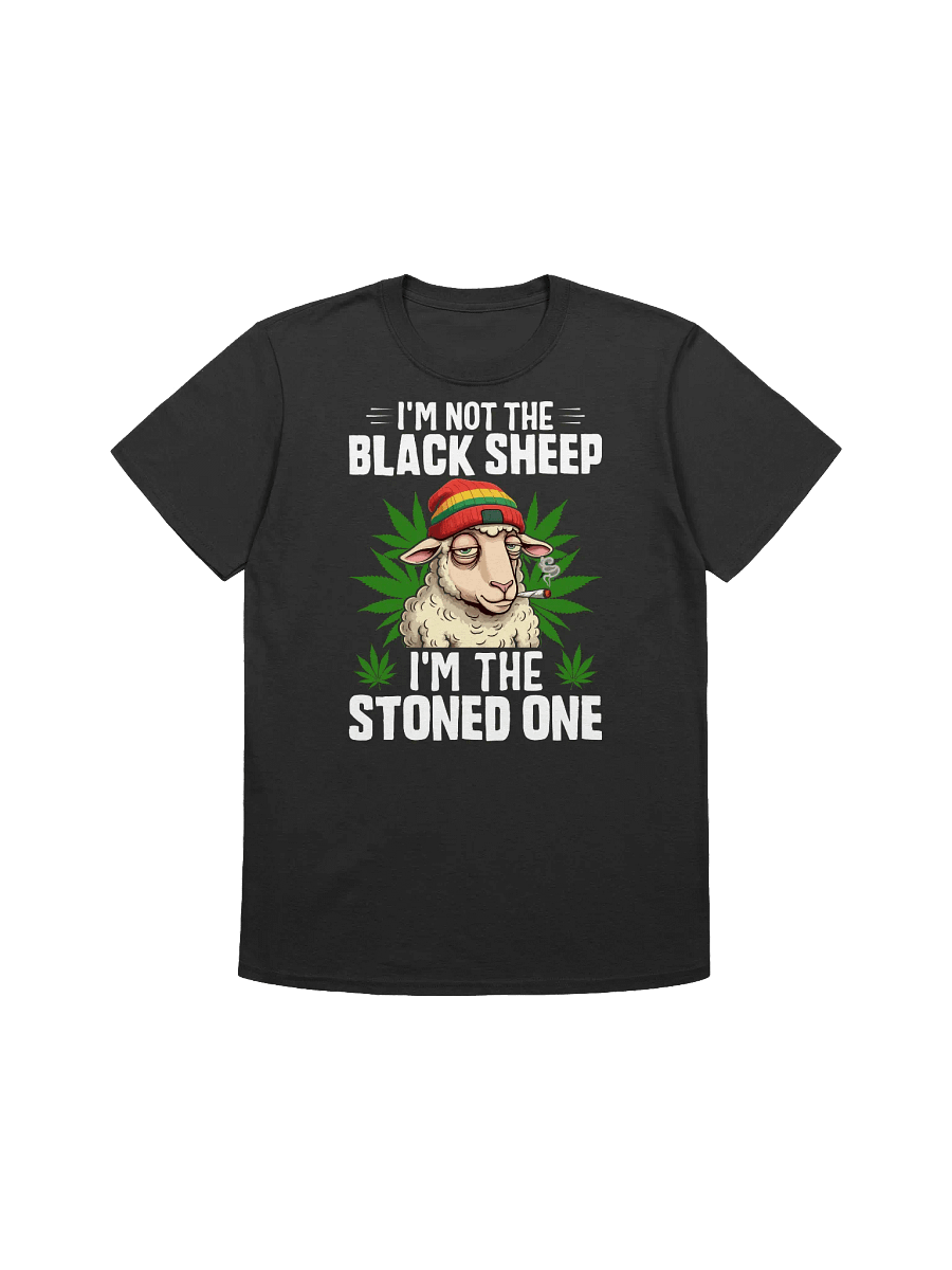 420 Weed - I'm Not the Black Sheep I'm the Stoned One T-Shirt product image (2)