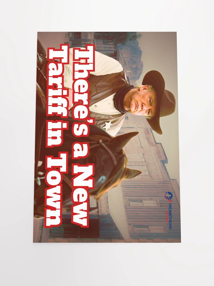 New Tariff in Town - Poster Street Deployment Sign product image (1)