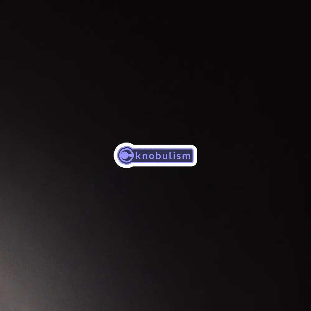Knobulism Logo Magnet product image (5)