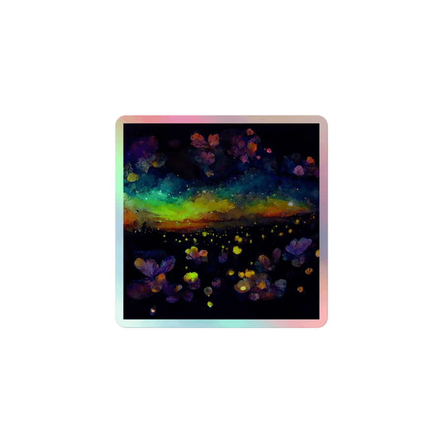 Aurora Dreams Holographic Sticker Sheet product image (1)
