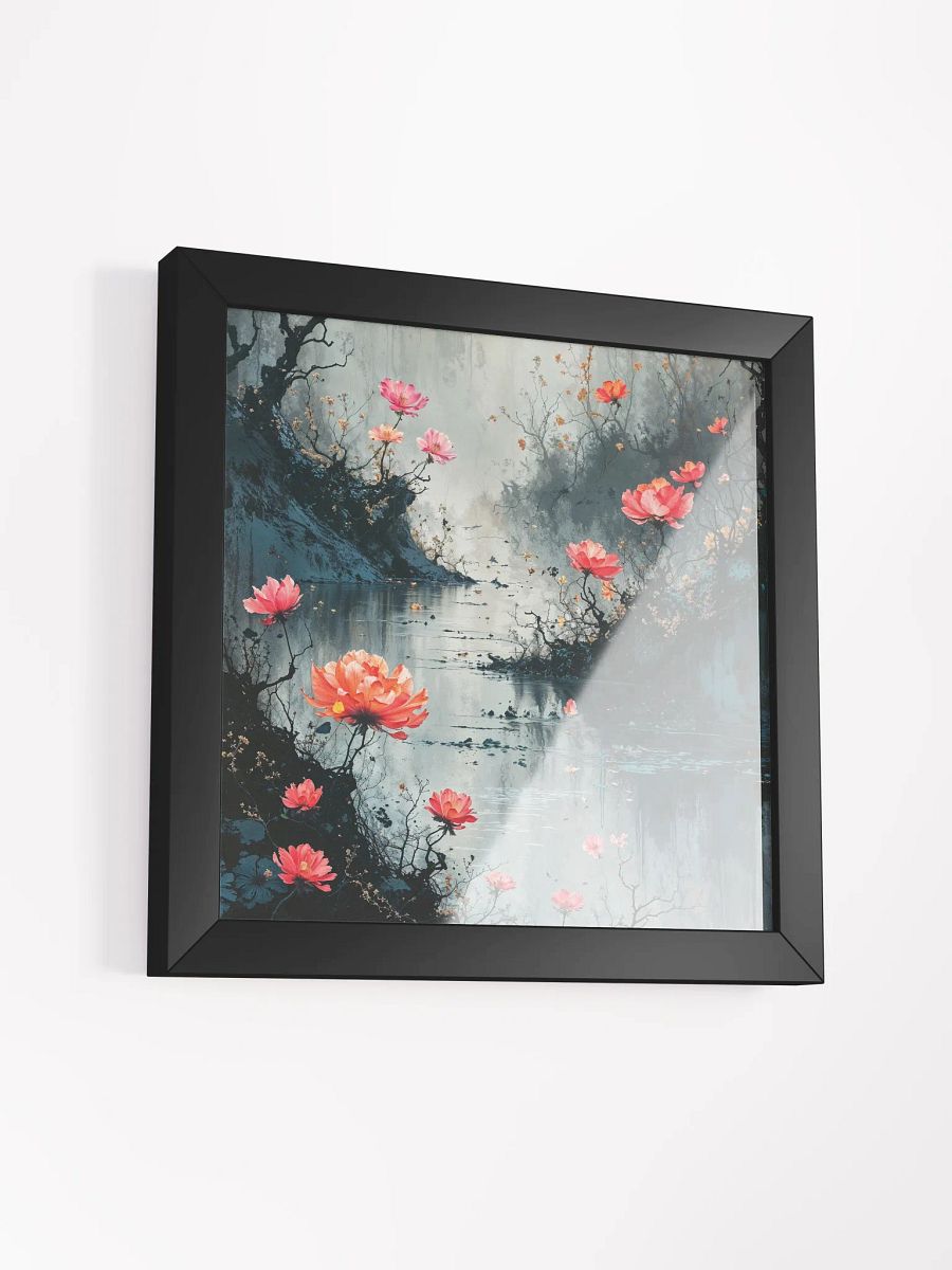Petals of the Quiet Stream Framed Print product image (23)