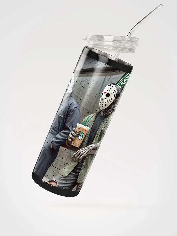 Horror Icons Coffee Break Stainless Steel Tumbler product image (4)