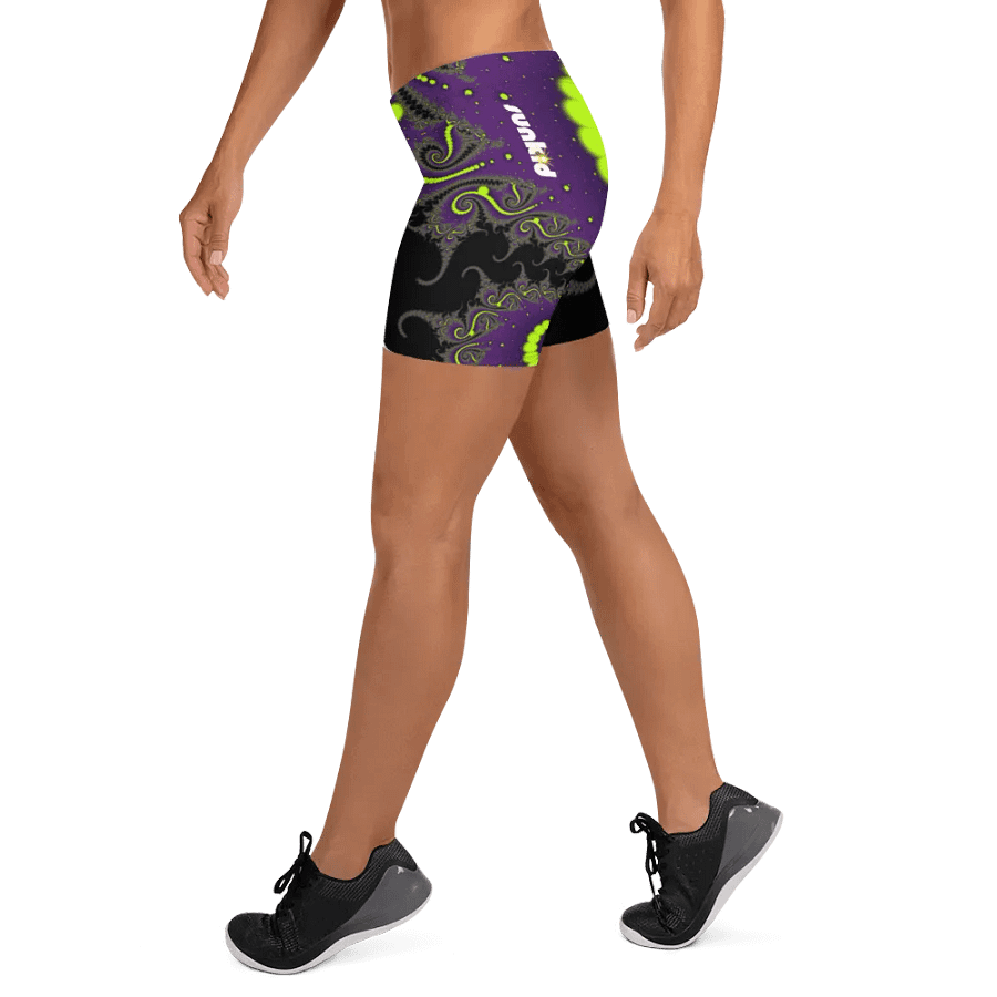 Fractal Bike Shorts - Acid Nights product image (9)