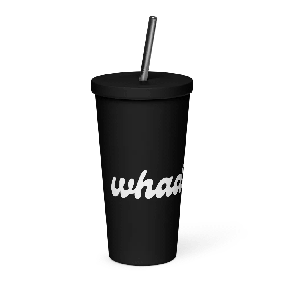 Vibrant Insulated Tumbler: whadafwick Edition product image (4)