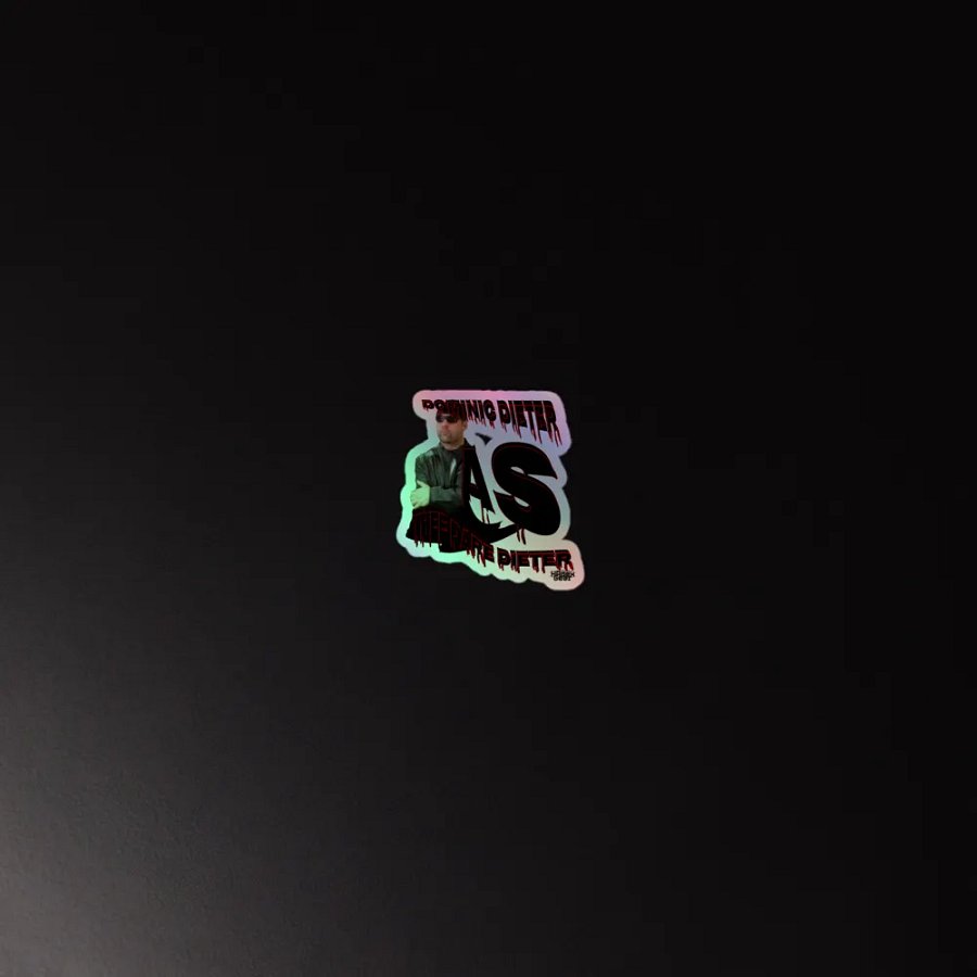 Dominic Dieter As Thee Dare Dieter 01 - Kiss-Cut Holographic Sticker product image (2)