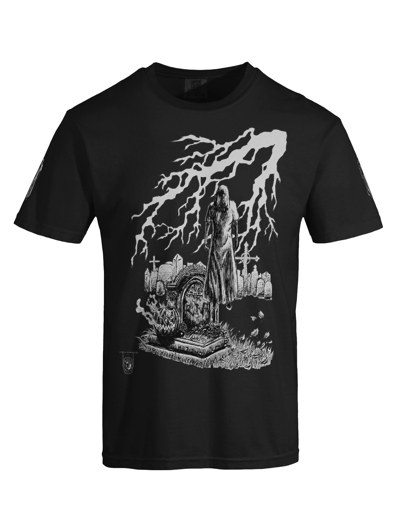 Phantom V- Halloween Night (b/w variant)- Unisex Tee product image (7)
