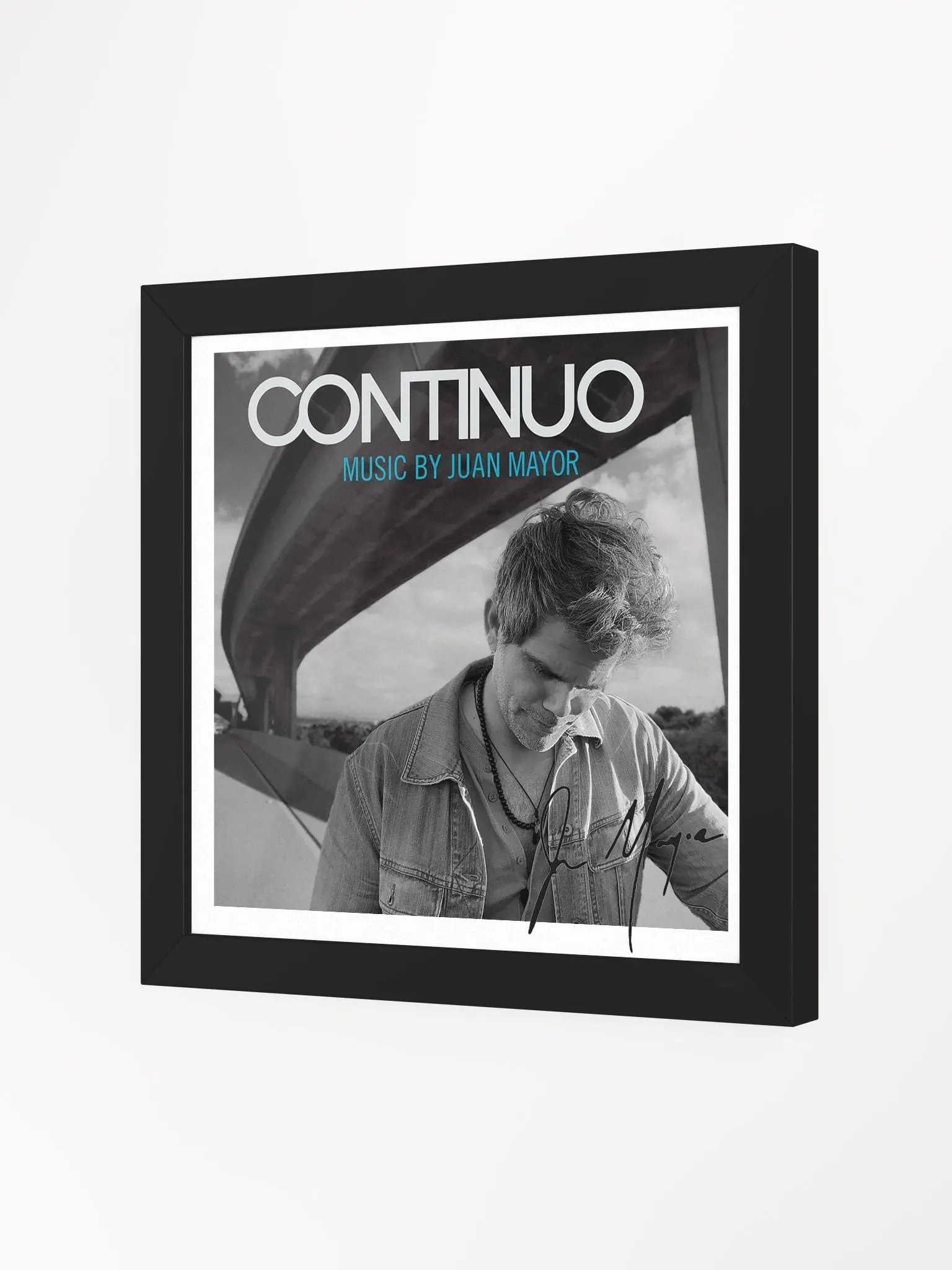 Framed Continuo Album Cover - SIGNED by Juan Mayor product image (17)