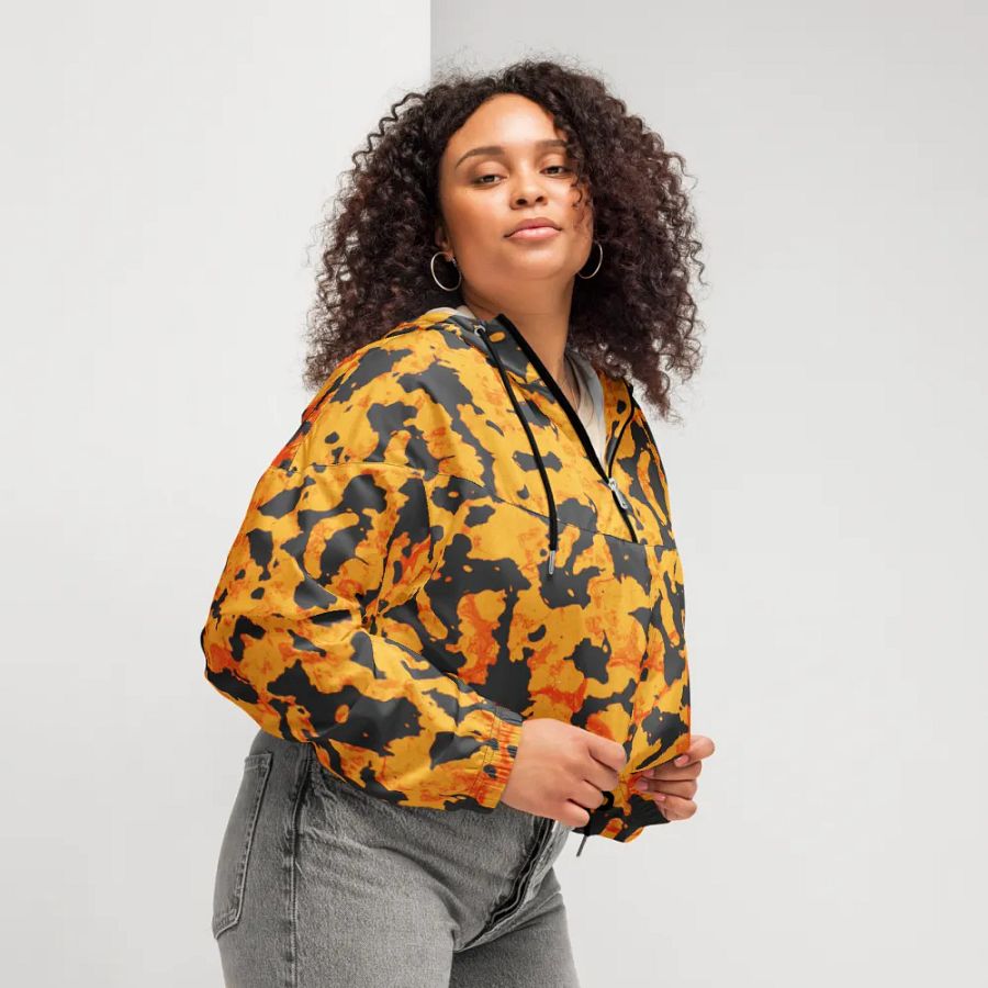 Wild Style Crop Hoodie Windbreaker product image (10)