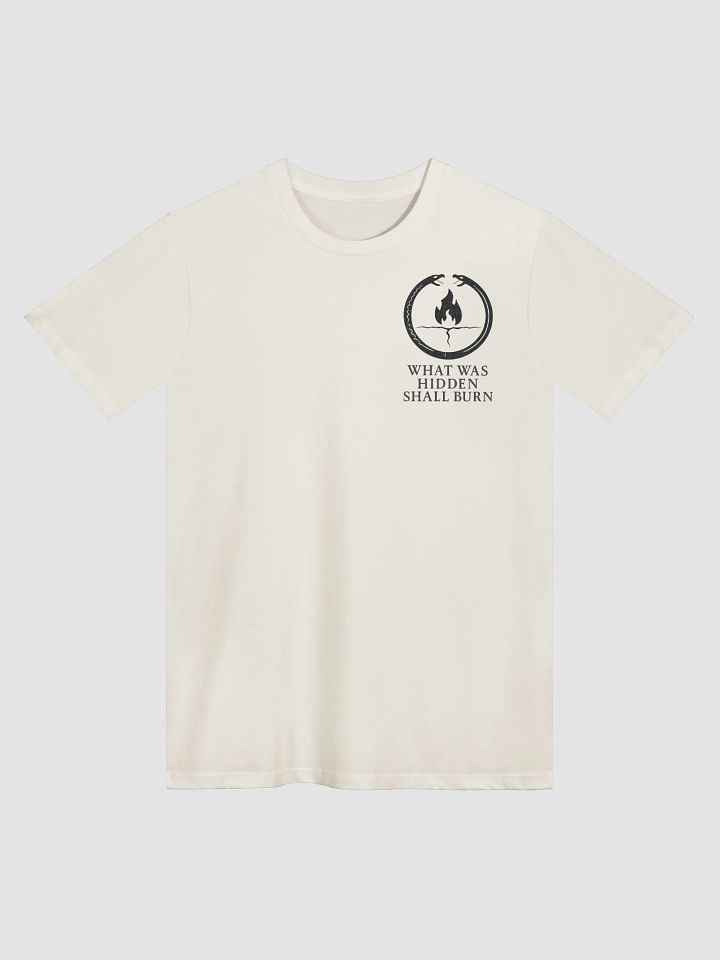 ⬛ Black Dragon T-Shirt – What Was Hidden Shall Burn product image (2)