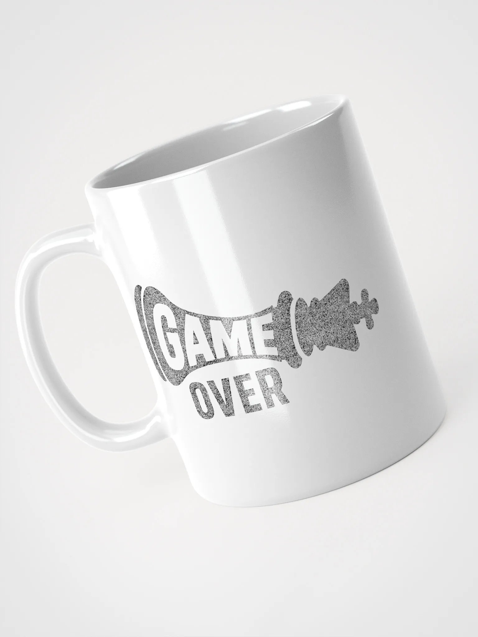 Game Over - White Glossy Mug product image (3)